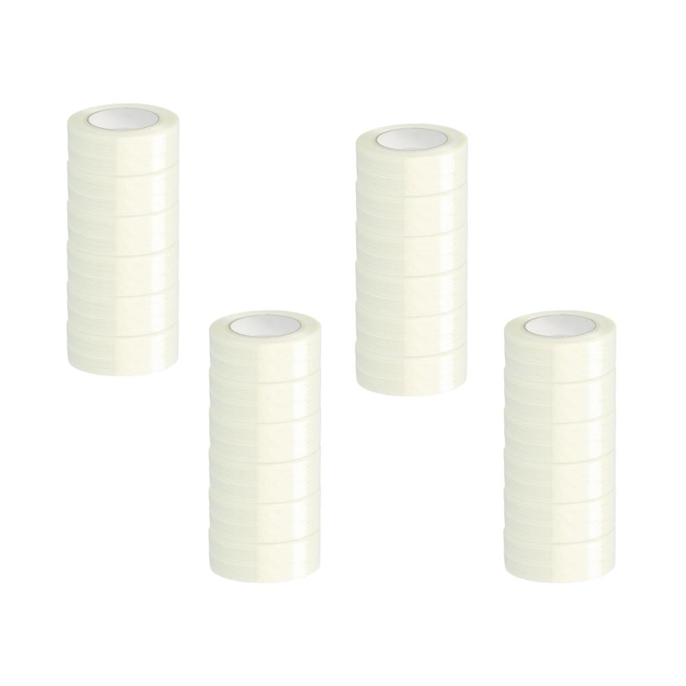 2" x 60 Yards 4 Mil Filament Tape - Medium-Grade - 24 Rolls/Case