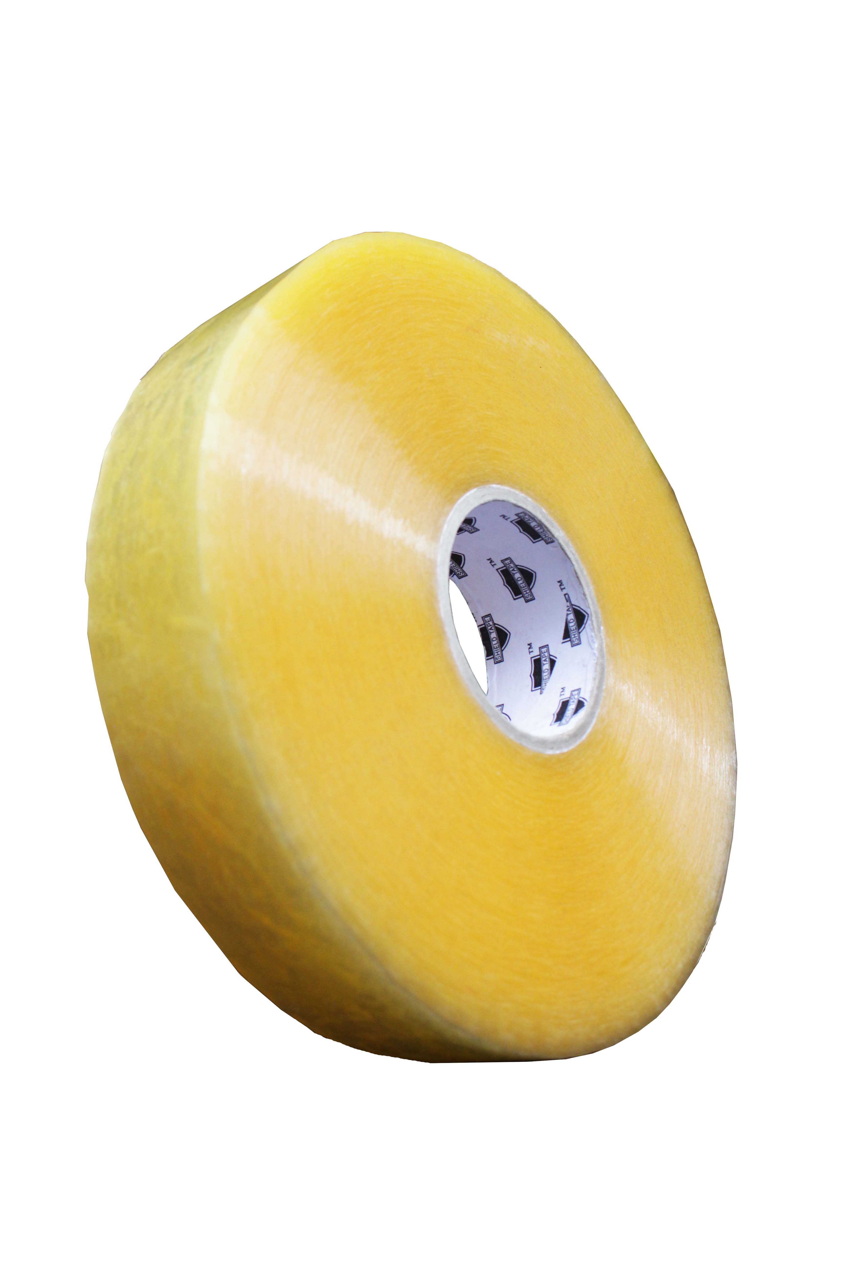 3" x 1000 Yds Hybrid Acrylic Machine Length Tape - 2 Mil - 96 Rolls/Half Pallet