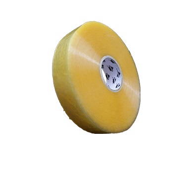 2" x 1000 Yds Hybrid Acrylic Machine Length Tape - 2 Mil - 144 Rolls/Half Pallet