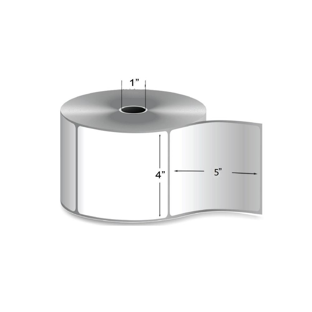 4" x 5" Direct Thermal Labels - 1" Core - 1200 Rolls/Full Pallet