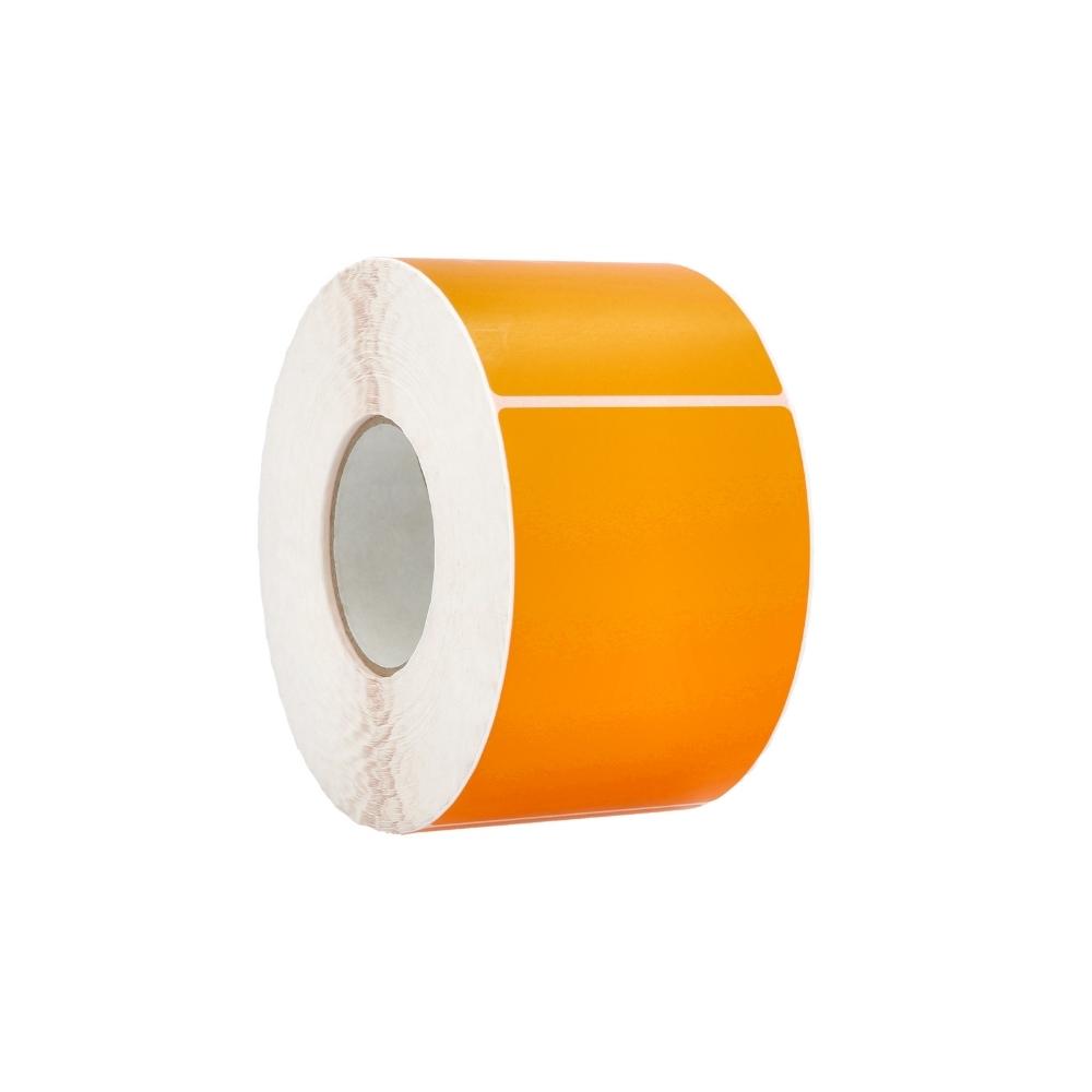 4" x 6" Orange Thermal Transfer Labels - 144000 Labels/Half Pallet