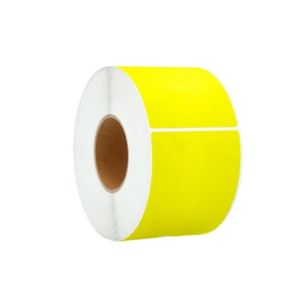 4" x 6" Yellow Thermal Transfer Labels - 144000 Labels/Half Pallet