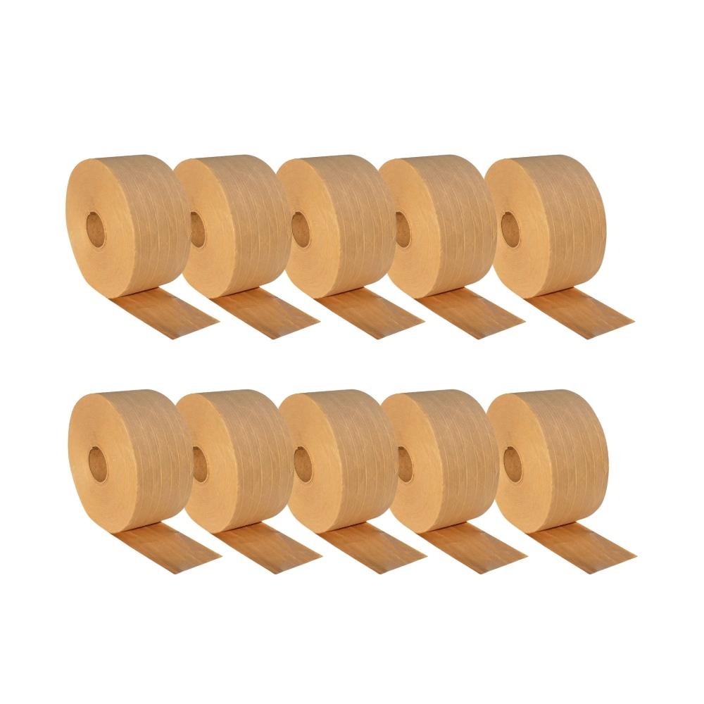 72mm x 450 Reinforced Kraft Paper Tape - Industrial - 320 Rolls/Half Pallet