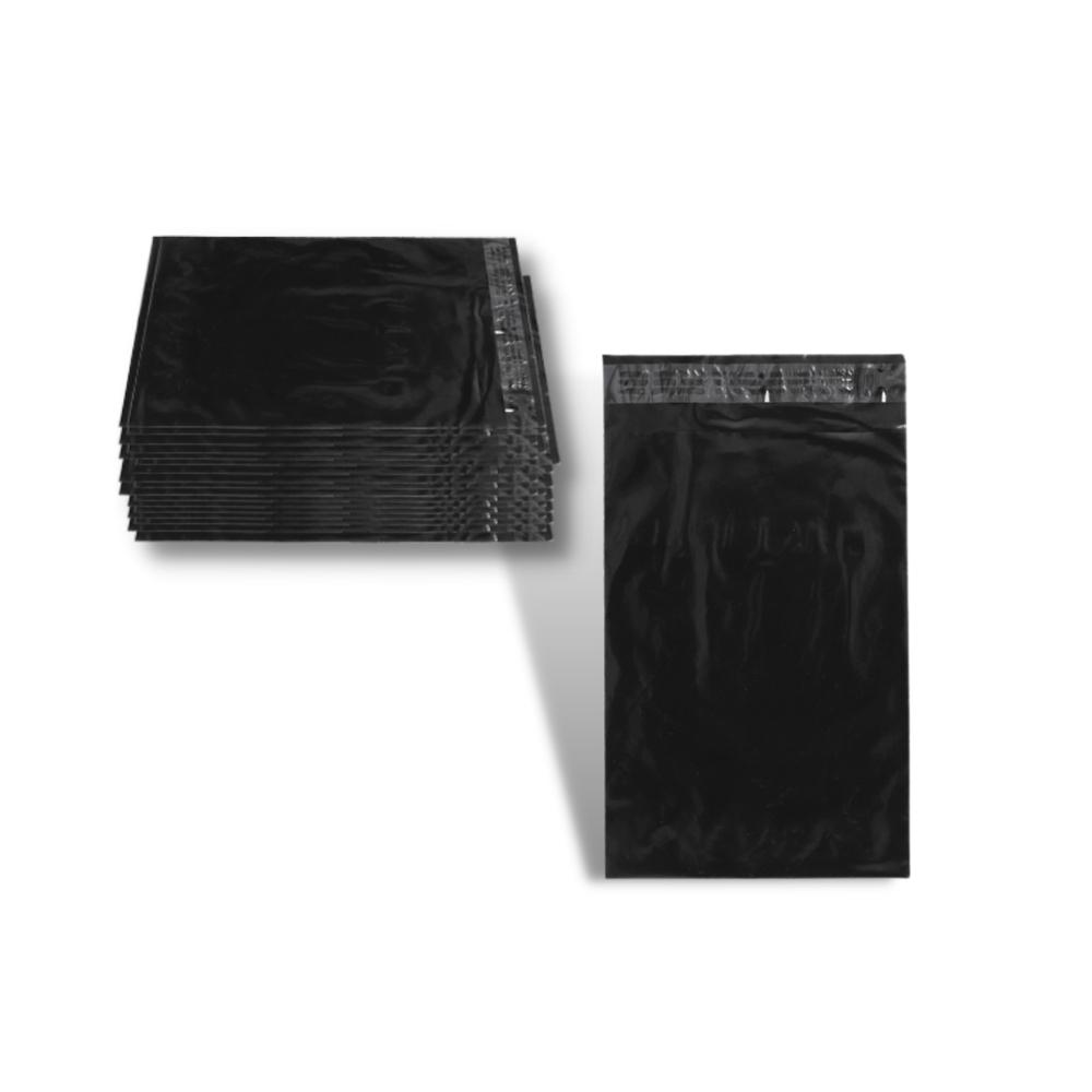 10" x 13" Black Poly Mailer - 2 Mil - 80000 Mailers/Full Pallet