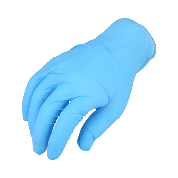 3 Mil Powder-Free Blue Nitrile Gloves - Medium - 96000 Gloves/Full Pallet