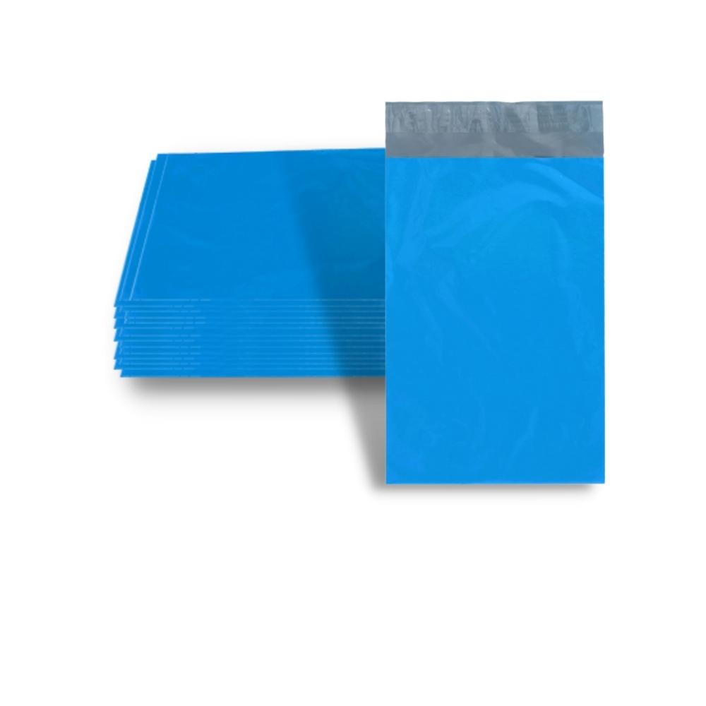 10" x 13" Blue Poly Mailer - 2 Mil - 40000 Mailers/Half Pallet