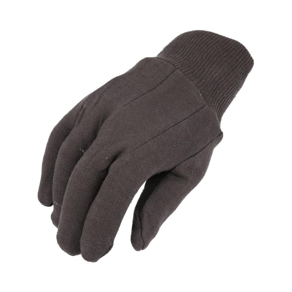 Brown Jersey Gloves - Womens Sizes - 300 Pairs