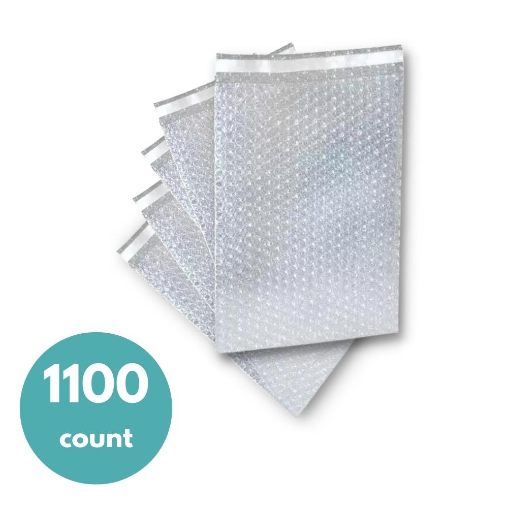 4" x 7.5" Bubble Out Bags - 1100 Bags/Case