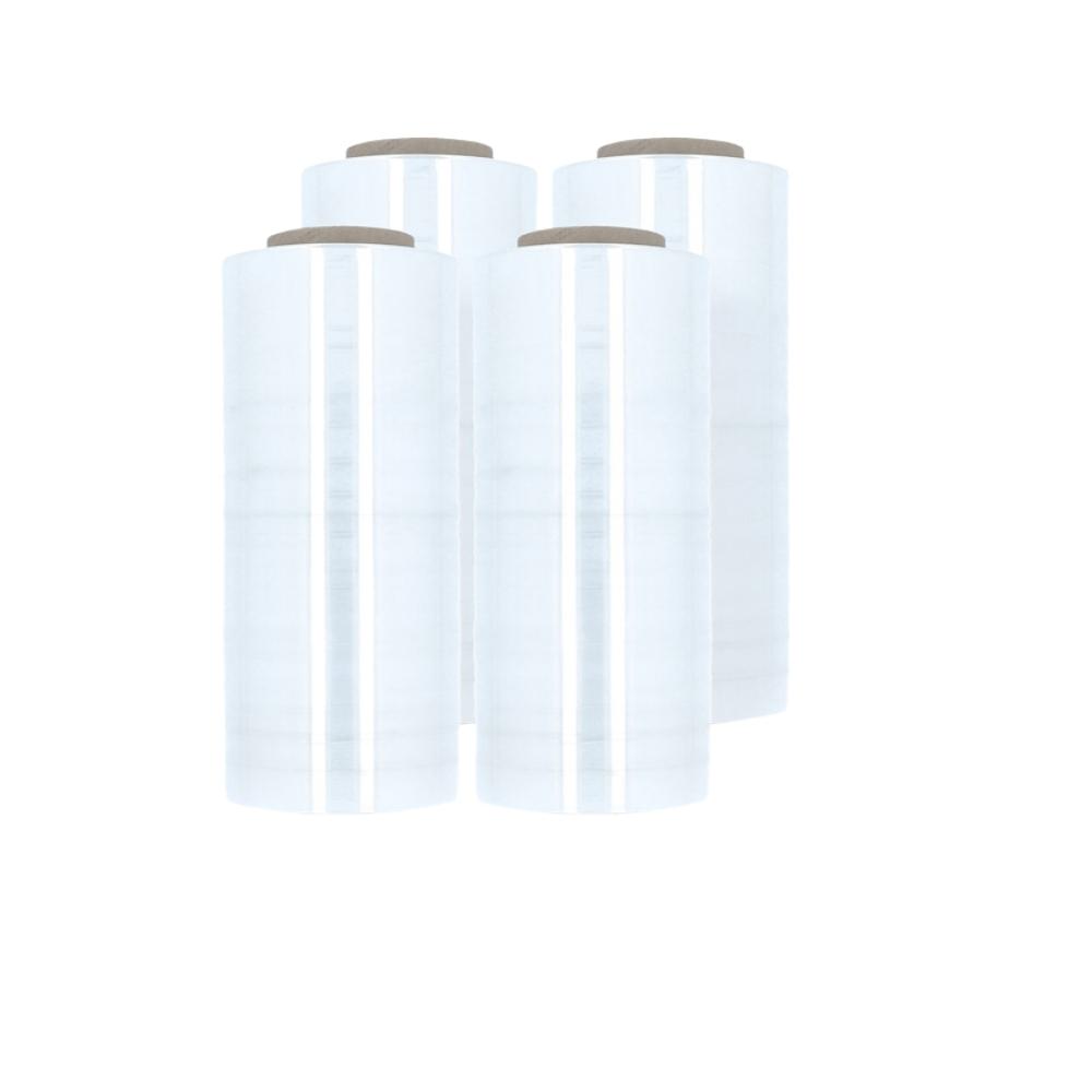 12" x 1500 x 65 Ga Cast Hand Stretch Wrap - 128 Rolls/Half Pallet