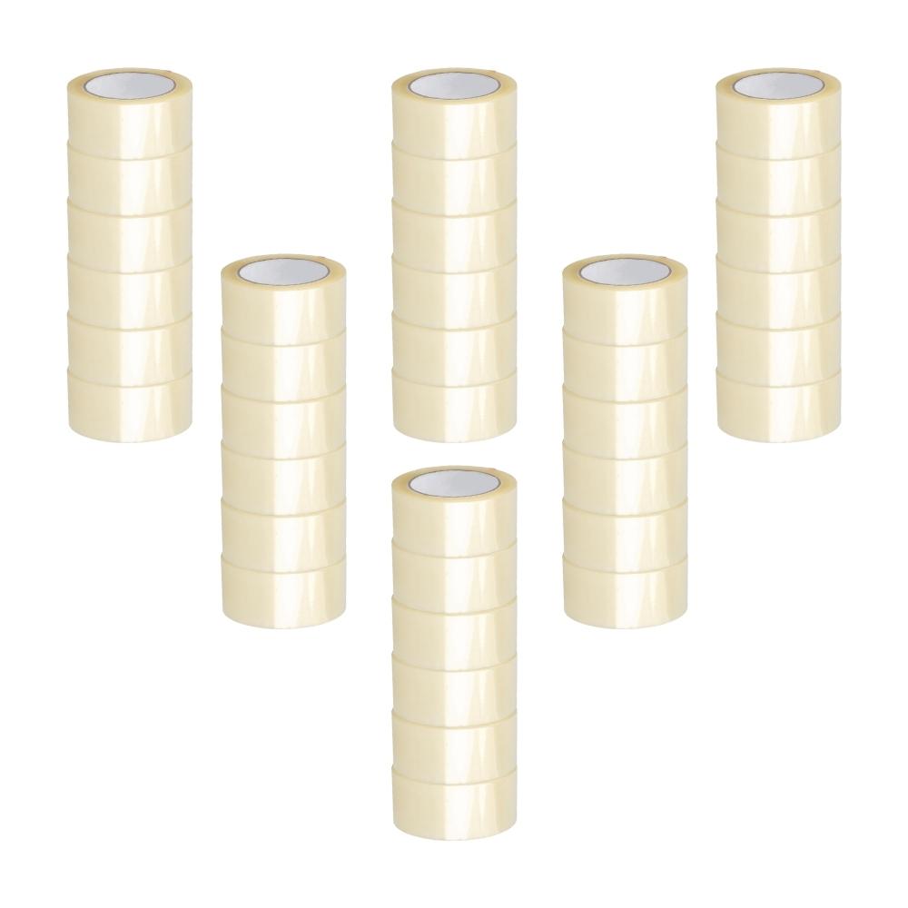 2" x 110 Yds Clear Hot Melt Packing Tape - 2 Mil - 36 Rolls/Case