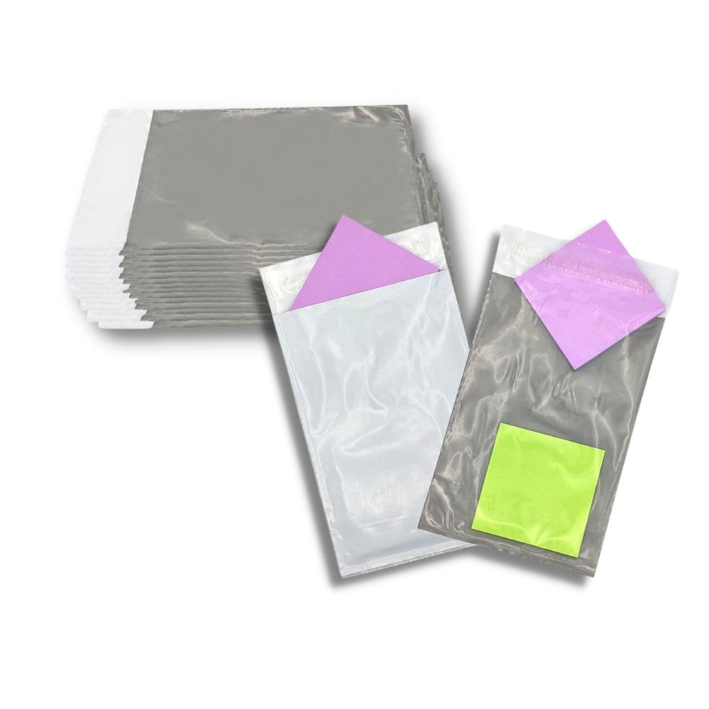 10" x 13" Clear View Poly Mailers - 2.5 Mil - 35000 Mailers/Half Pallet