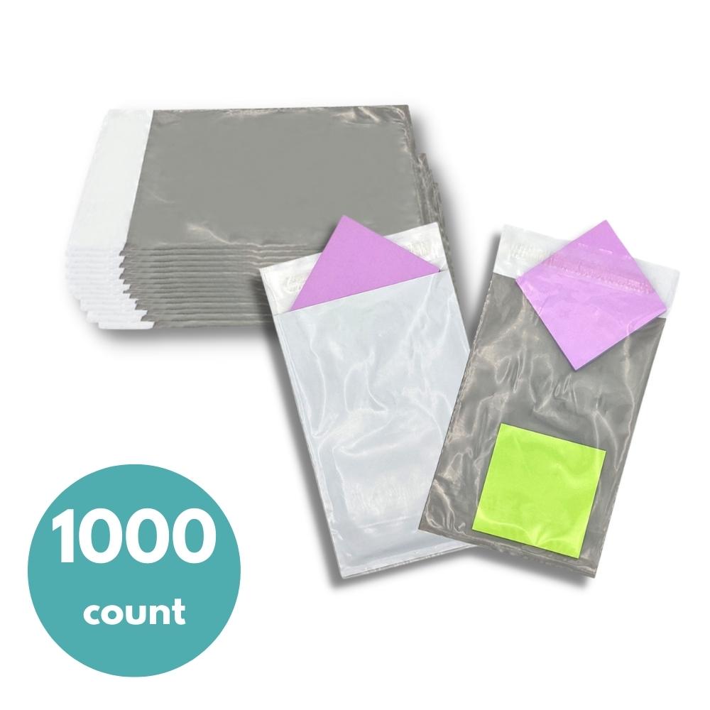 10" x 13" Clear View Poly Mailers - 2.5 Mil - 1000 Mailers/Case