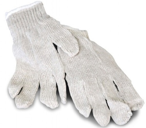 Cotton String Knit Gloves - Mens Size - 3 Dozen = 36 Pairs