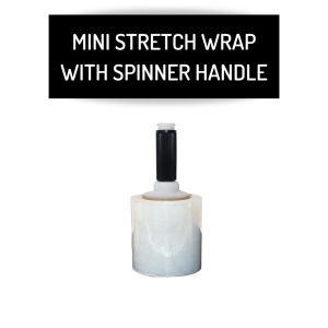 Mini Stretch Wrap with Spinner Handle Pallets
