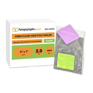 Clear View Poly Mailers - 5