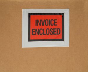 Invoice Enclosed Envelope Pallets - Full Face