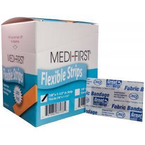  Medi First Heavy Weight Fabric Bandages