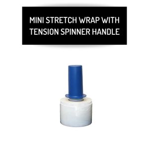 Mini Stretch Wrap with Tension Spinner Handle