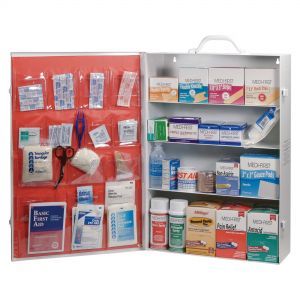 Plastic Metal First Aid Kits & Cabinets