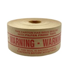 Red Printed WAT Kraft Tape