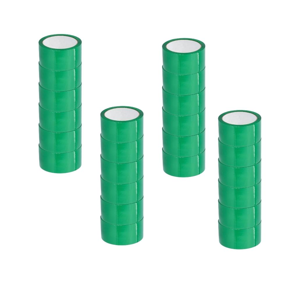 2" x 36 Yards 7 Mil Green Aisle Marking Tape - 24 Rolls/Case