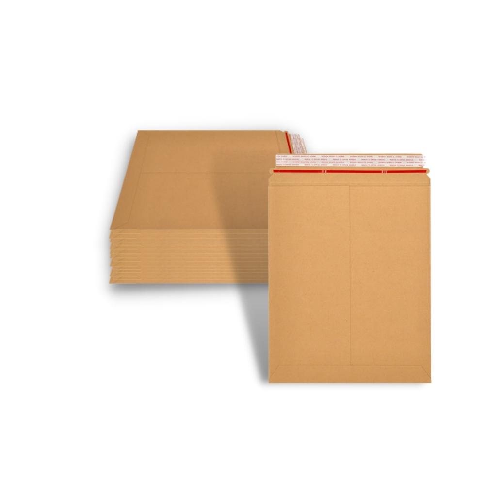 11" x 13.5" Kraft Rigid Photo Mailers - 2500 Mailers/Half Pallet