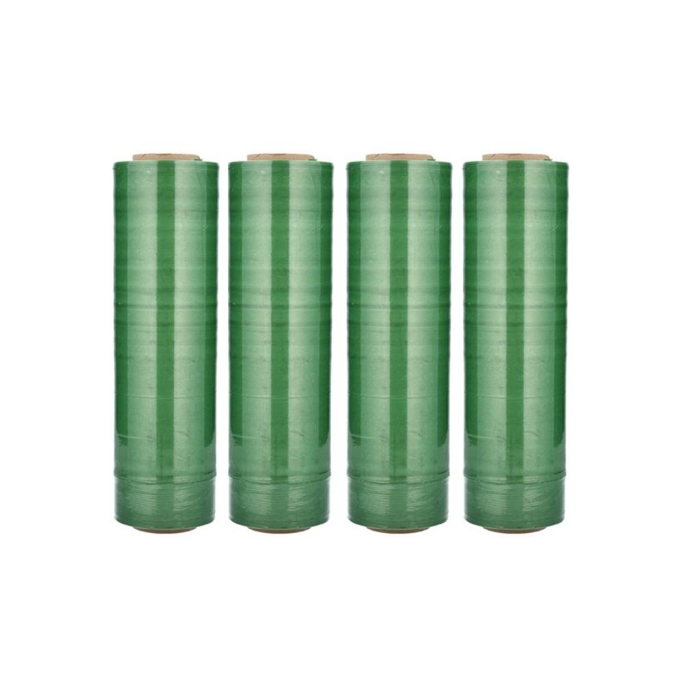 20" x 5000 x 90 Ga Machine Stretch Wrap - Dark Green - 1 Roll/Case