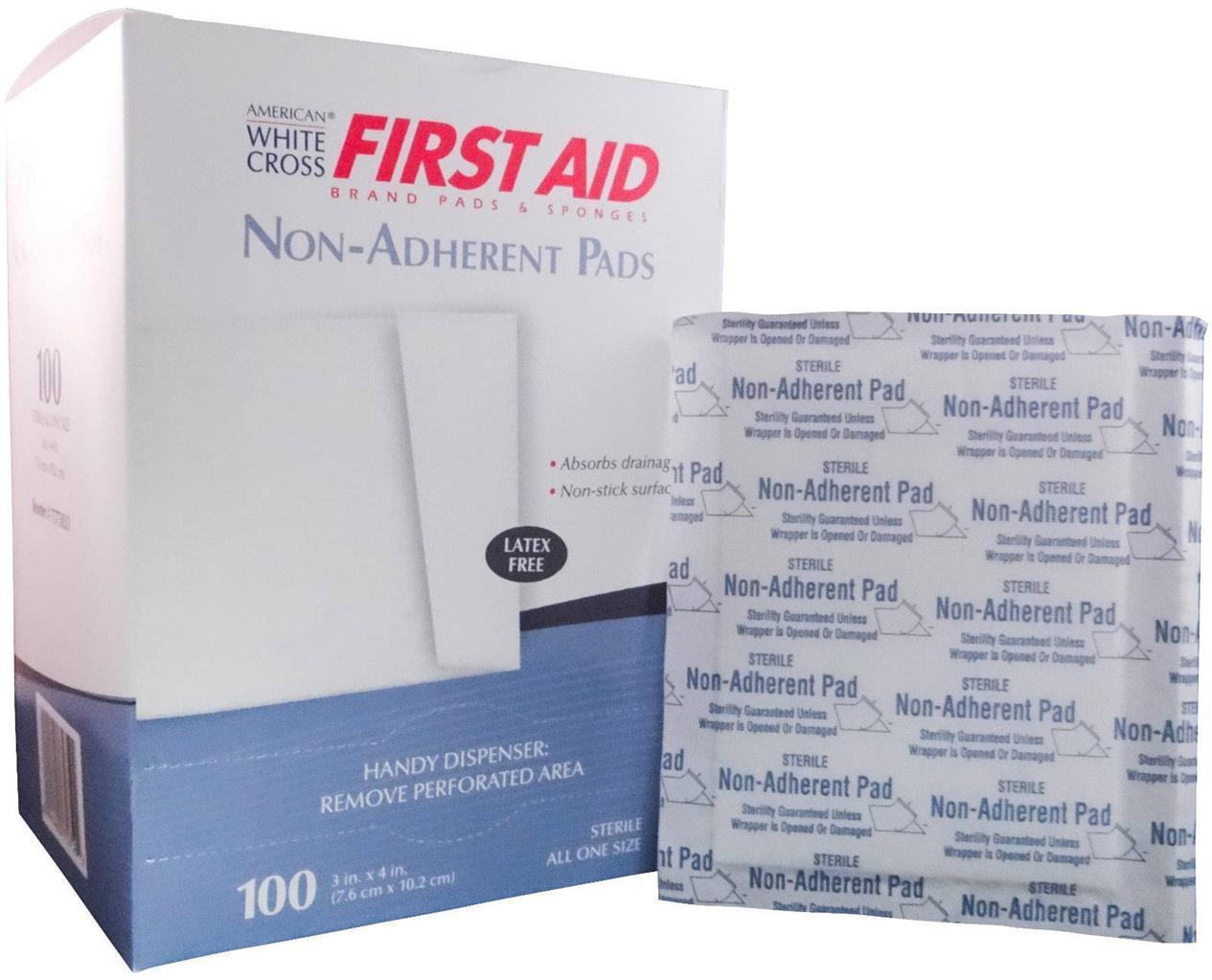 Non-Adherent Pads 3 X 4 100 Per Box