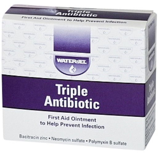 Water-Jel Triple Antibiotic Ointment - 0.9 g Packet - 25 Packets/Box