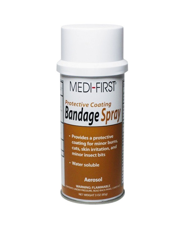 Medi-First Bandage Spray, 3 oz Aerosol