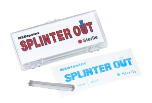 Splinter Out Sterile, 10 per box