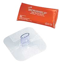 CPR Microshield w/ Large Bite Block