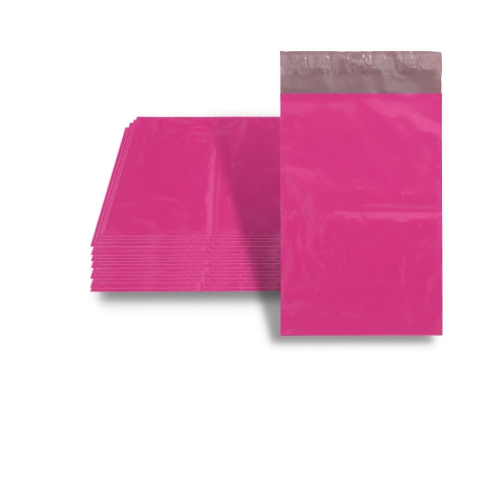 10" x 13" Pink Poly Mailer - 2 Mil - 40000 Mailers/Half Pallet