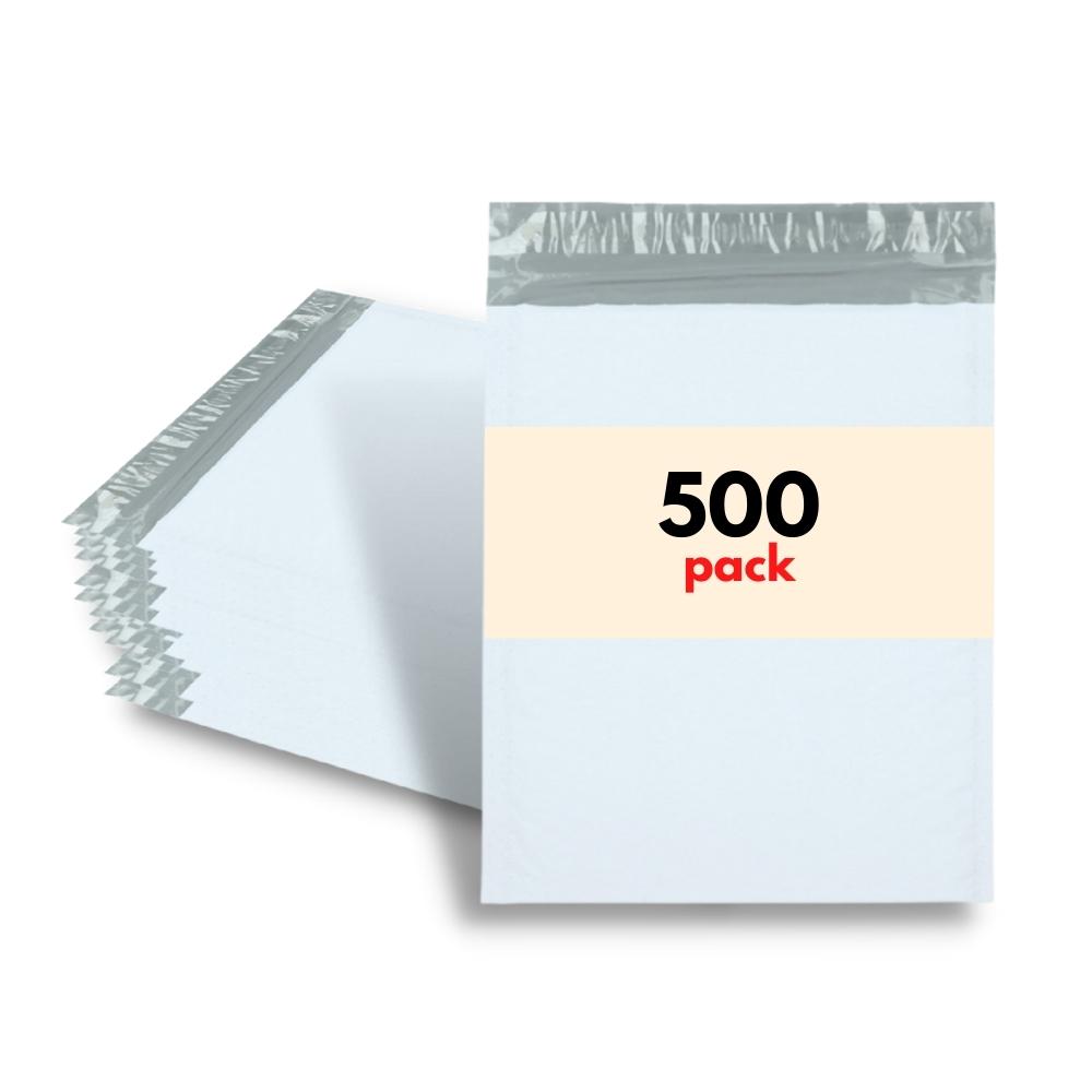 4" x 8" Poly Bubble Mailers - #000 - 500 Mailers/Case