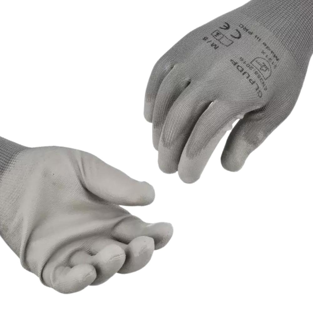 Medium Polyurethane Coated Polyester Gloves - 240 Pairs