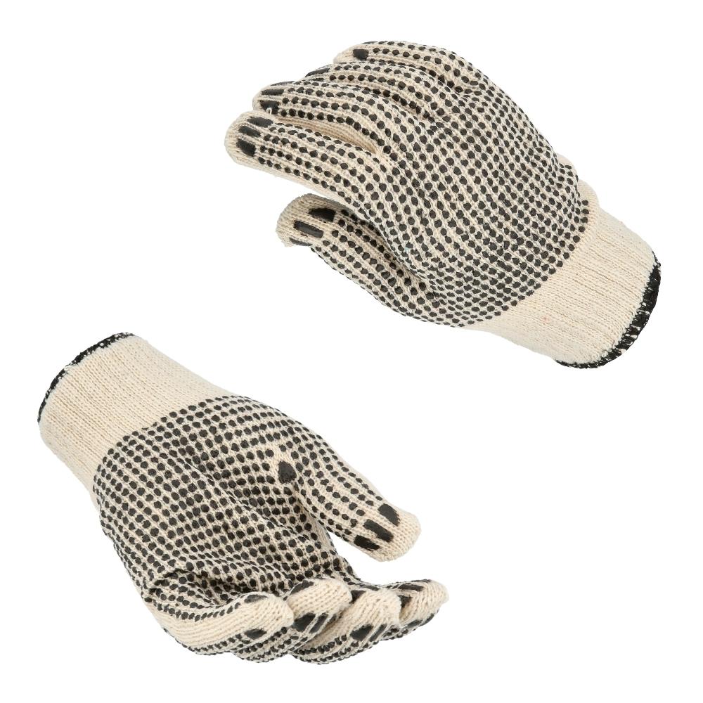 PVC Dot Knit Gloves for Men - Double-Sided - 240 Pairs