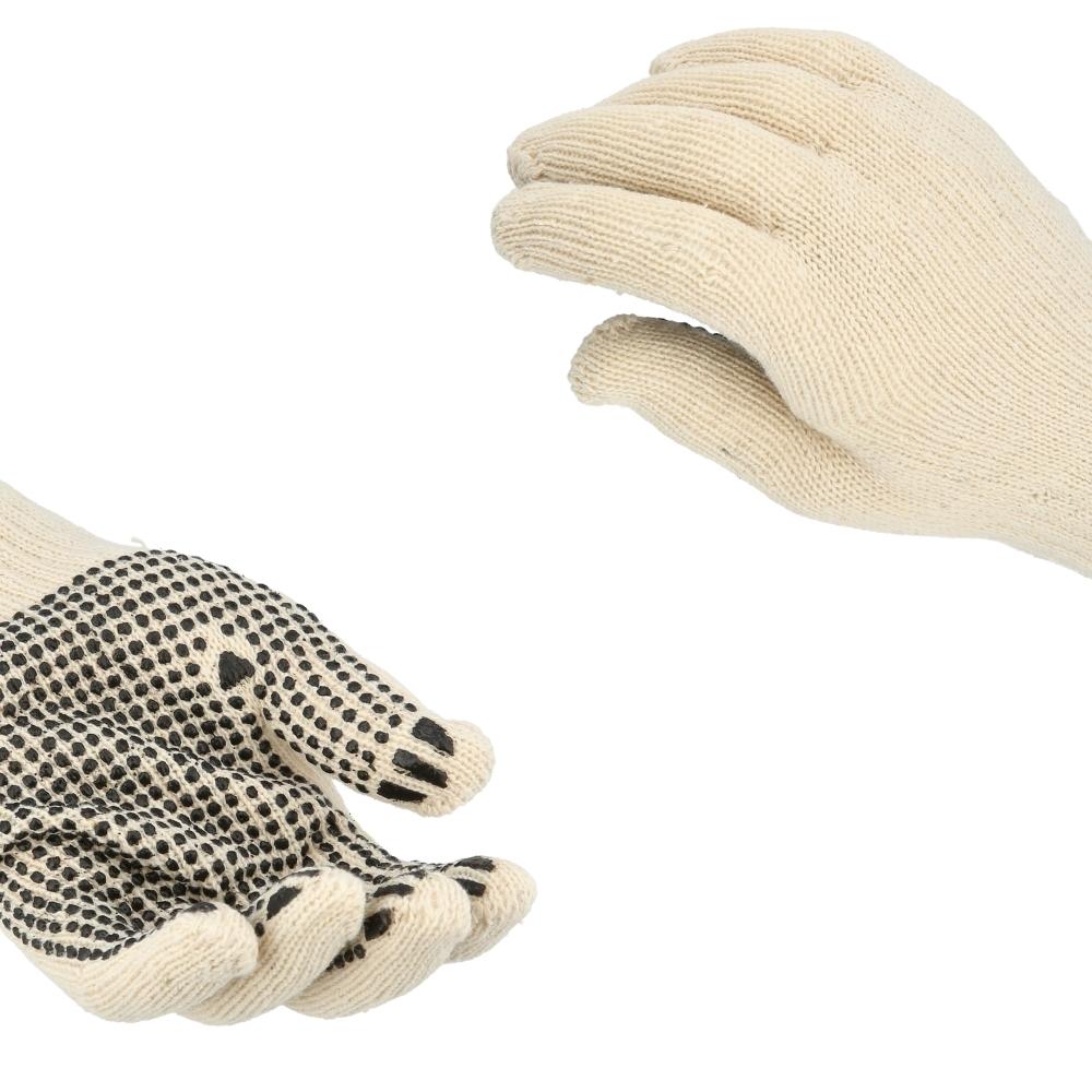 PVC Dot Knit Gloves for Women - Single-Sided - 240 Pairs