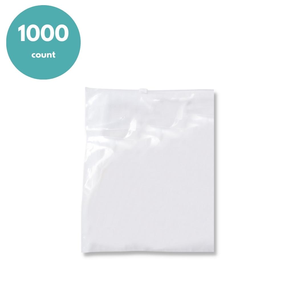 5" x 8" 2 Mil Slider Zipper Bags - 1000 Bags/Box