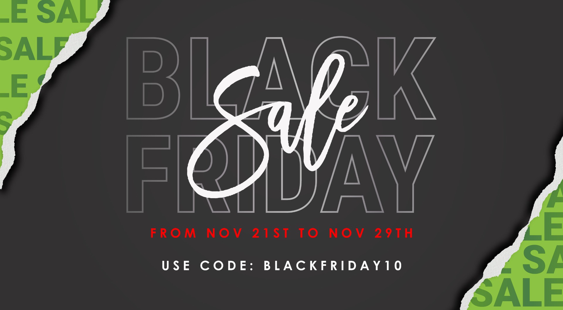 Black Friday Sales!